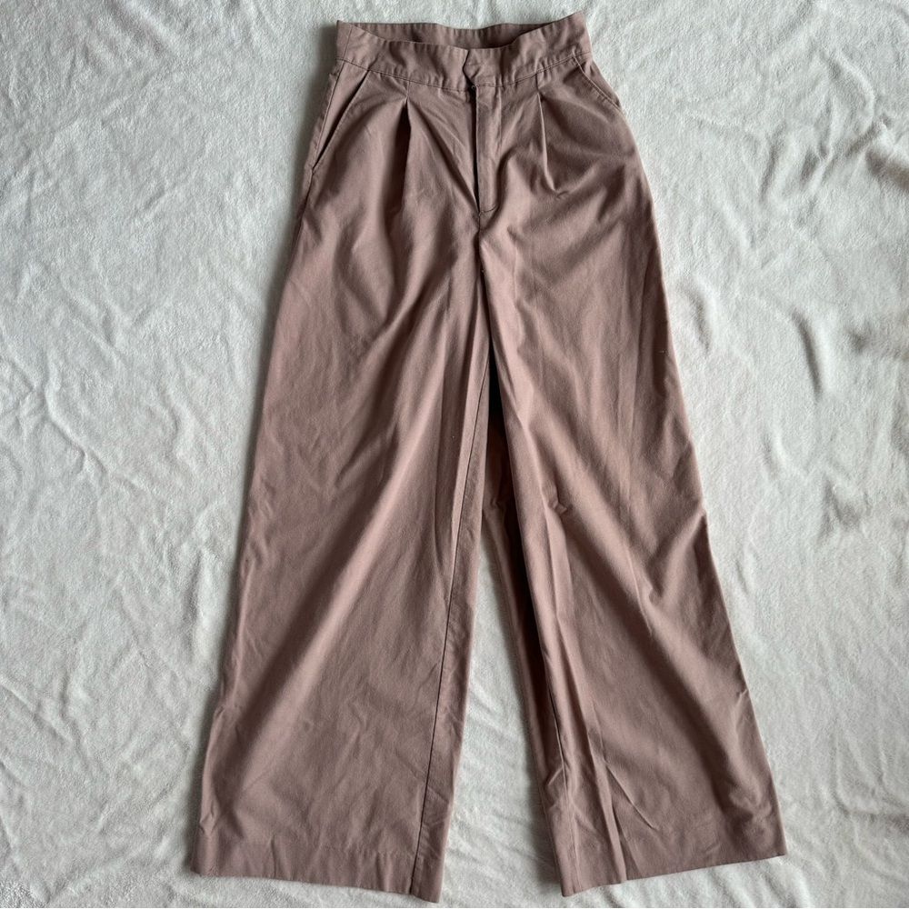 JustFab Pink Wide Leg Pants